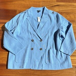 NWT Talbots sweater jacket
